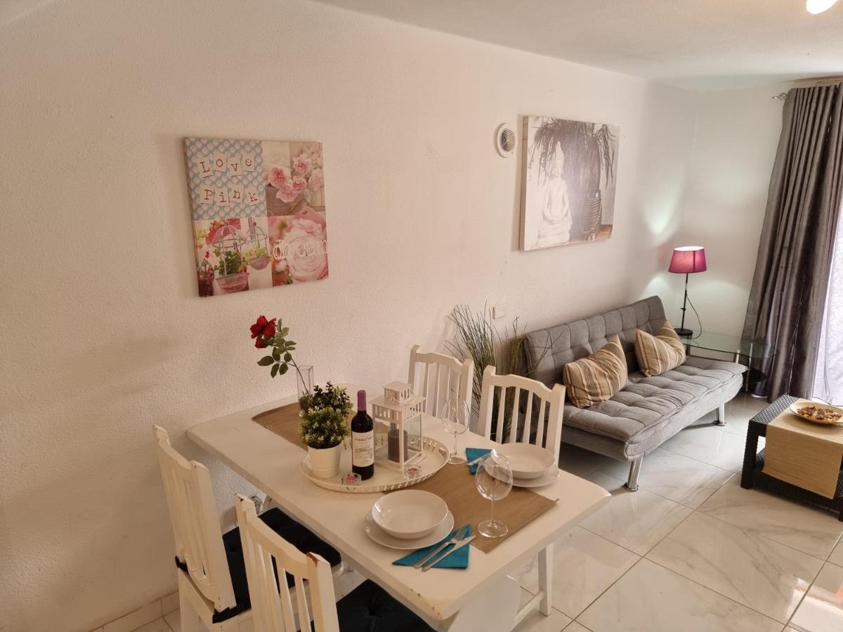 Duplex Apartment Vistamar, Sea-View, Heated Pool In Parque Santiago 2, Wifi 美洲海滩 外观 照片