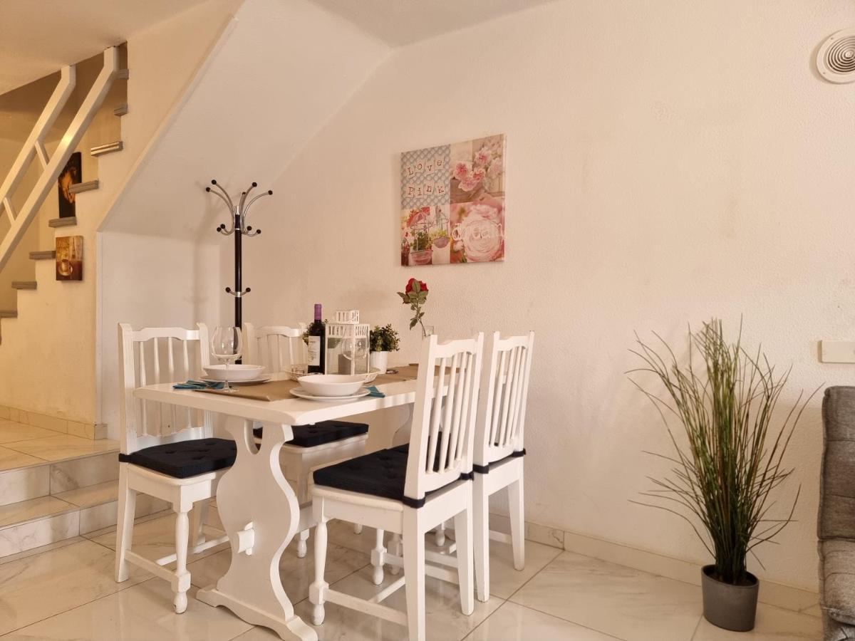 Duplex Apartment Vistamar, Sea-View, Heated Pool In Parque Santiago 2, Wifi 美洲海滩 外观 照片