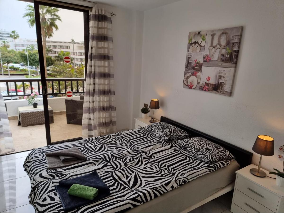 Duplex Apartment Vistamar, Sea-View, Heated Pool In Parque Santiago 2, Wifi 美洲海滩 外观 照片