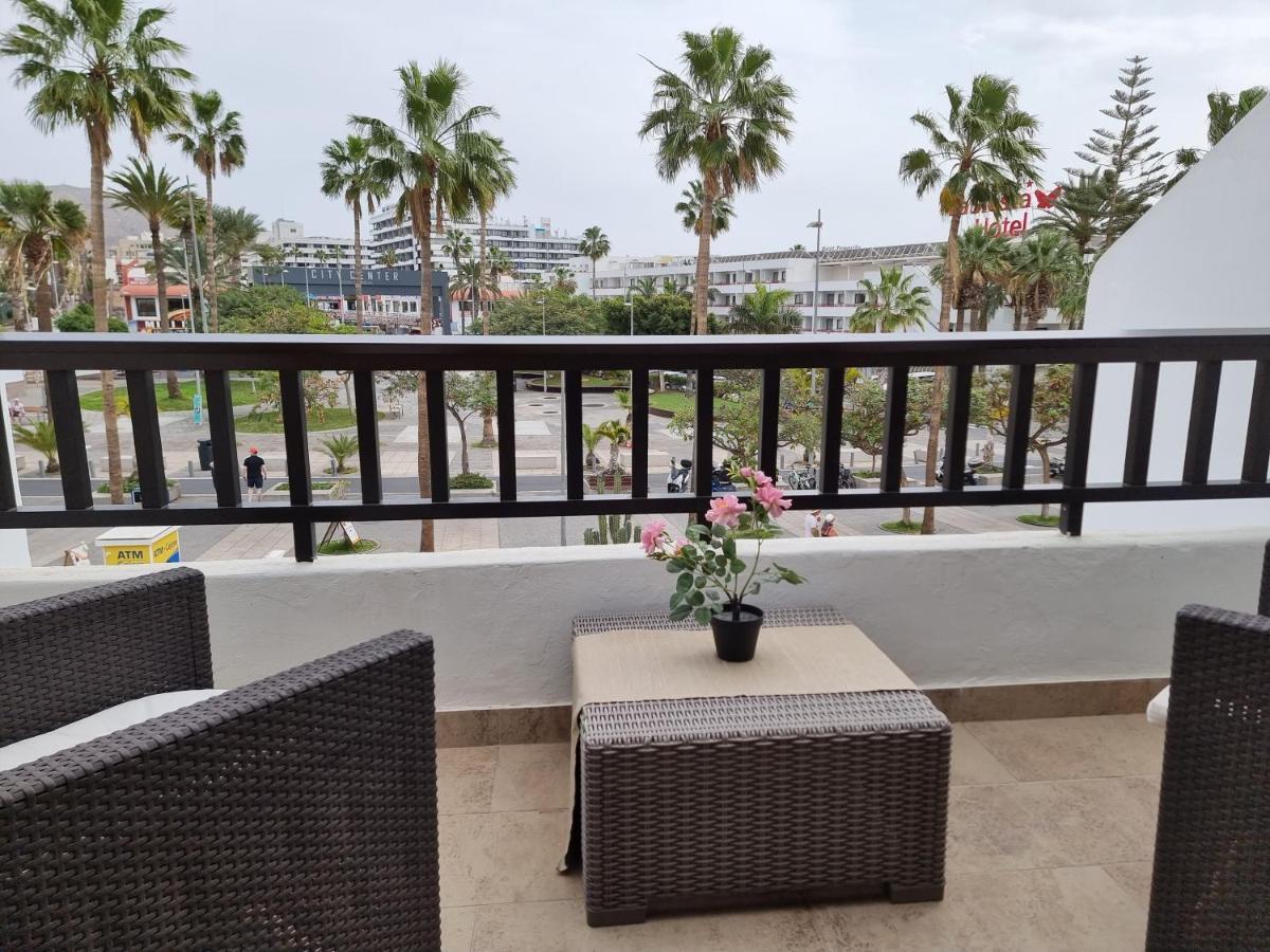 Duplex Apartment Vistamar, Sea-View, Heated Pool In Parque Santiago 2, Wifi 美洲海滩 外观 照片