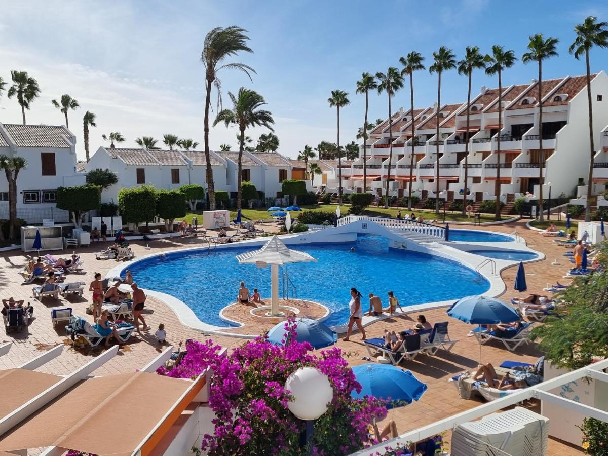 Duplex Apartment Vistamar, Sea-View, Heated Pool In Parque Santiago 2, Wifi 美洲海滩 外观 照片